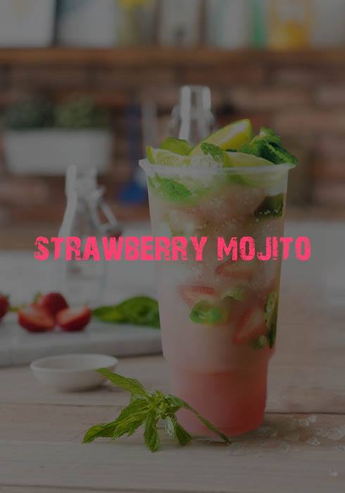 77.Strawberry Mojito