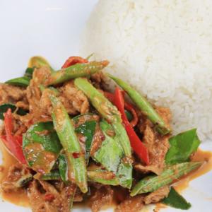 170.Steam Rice with Penang Pork