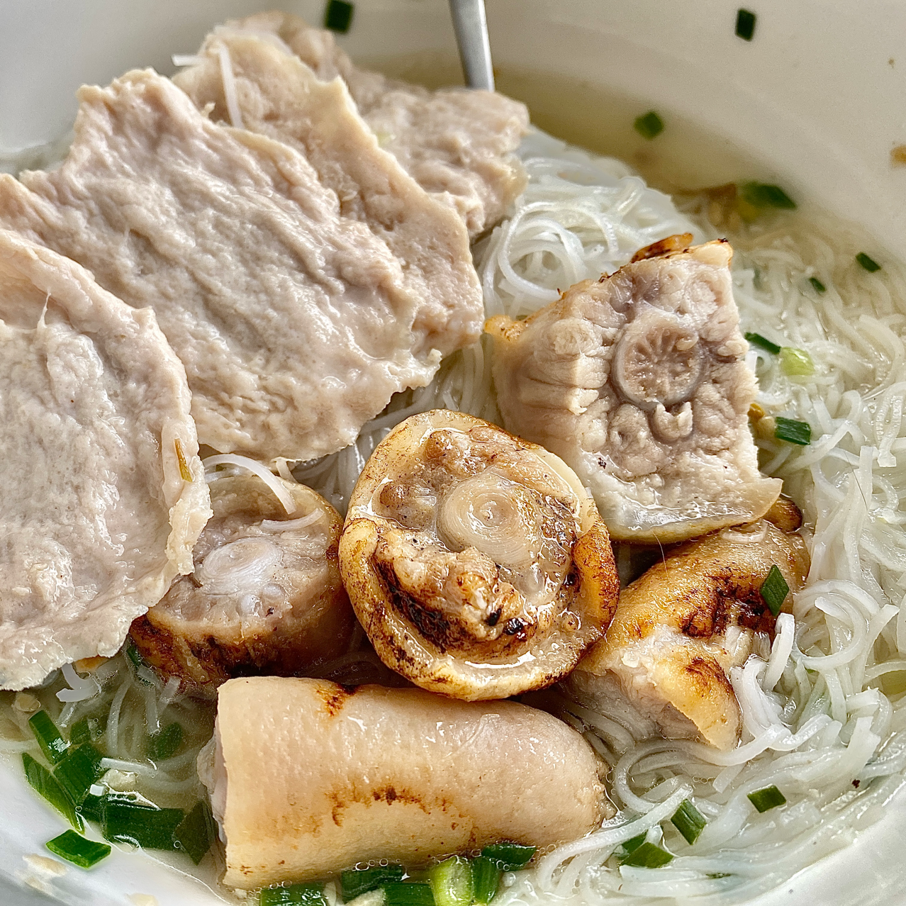 Kuy Teav Yummy meatball ( Noodle ) C216 (Khmer Food)