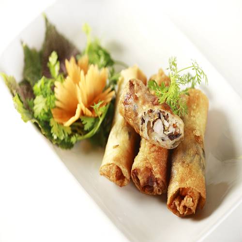 49.Spring Rolls (pork, shrimps)