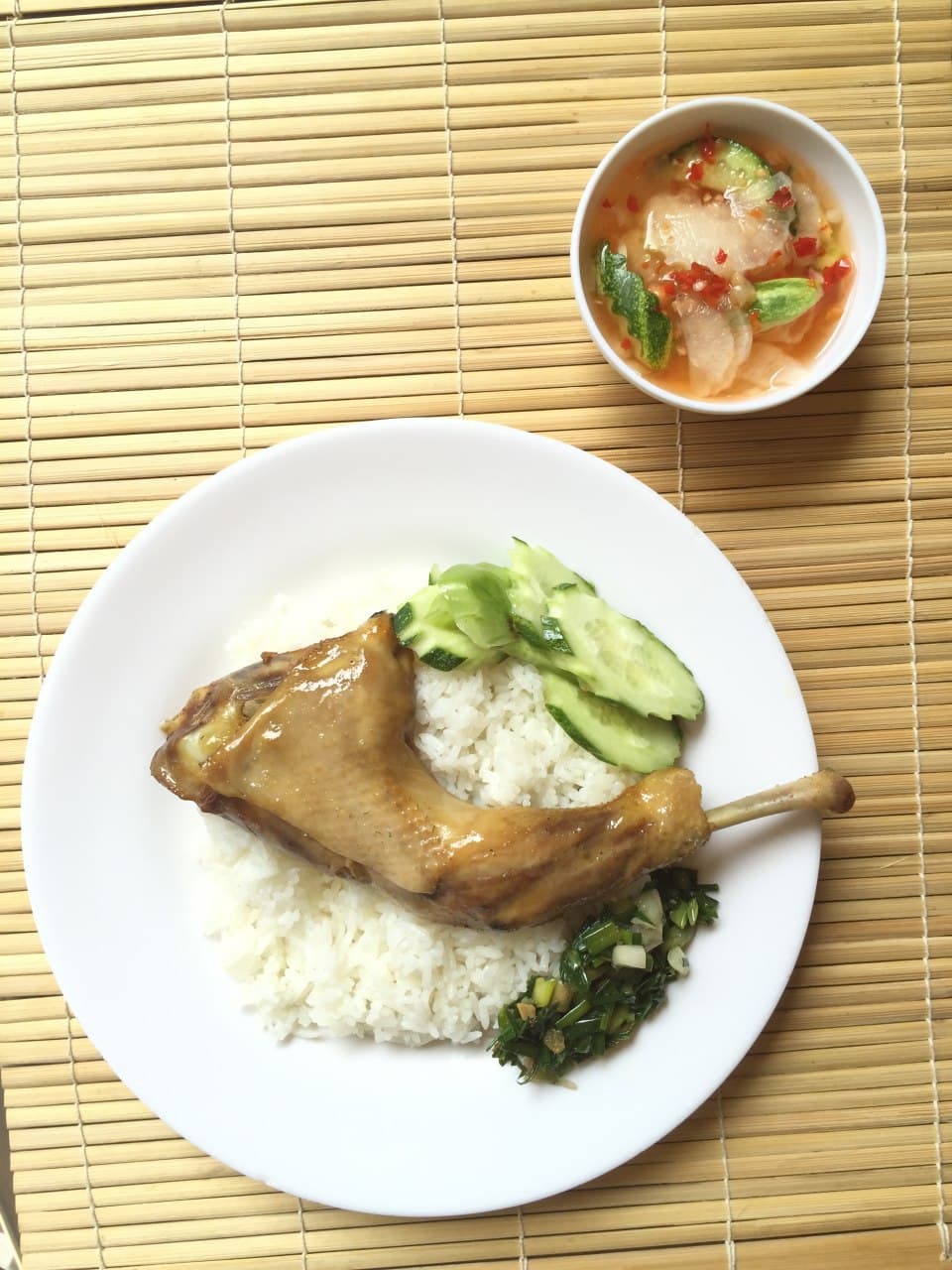 25.Chicken thigh rice