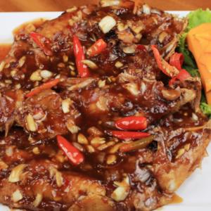 62.Deep Fried Fish with 3 Tastes Sauce (Ch'pong Fish)