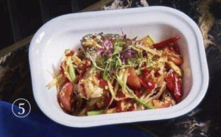116.Papay Salad with Blue Crab Prohok