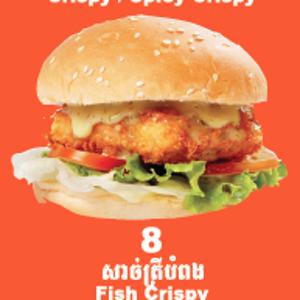 44.Fish Crispy Burger