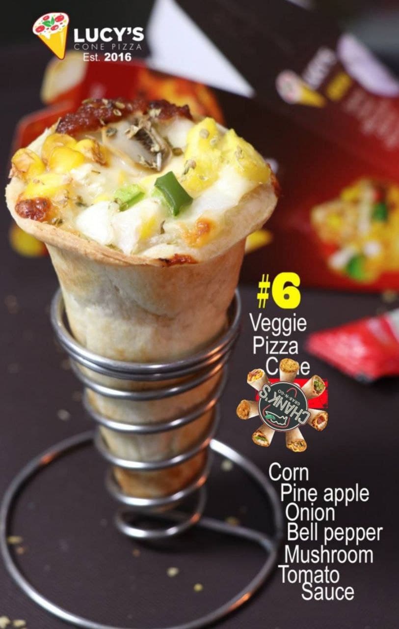 06.Veggie Pizza Cone