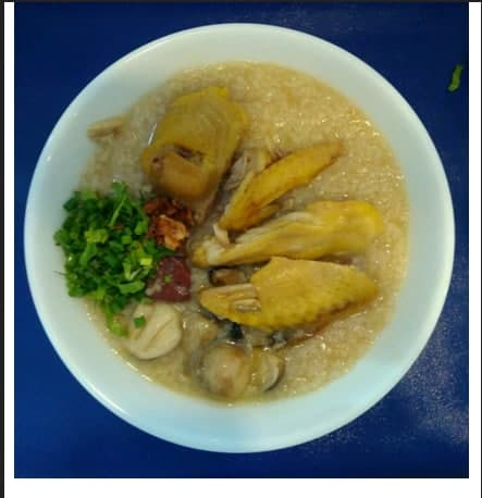 04.Chicken wing and chicken tail porridge