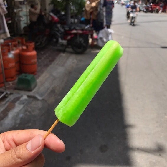 07.Green Syrup Ice Cream