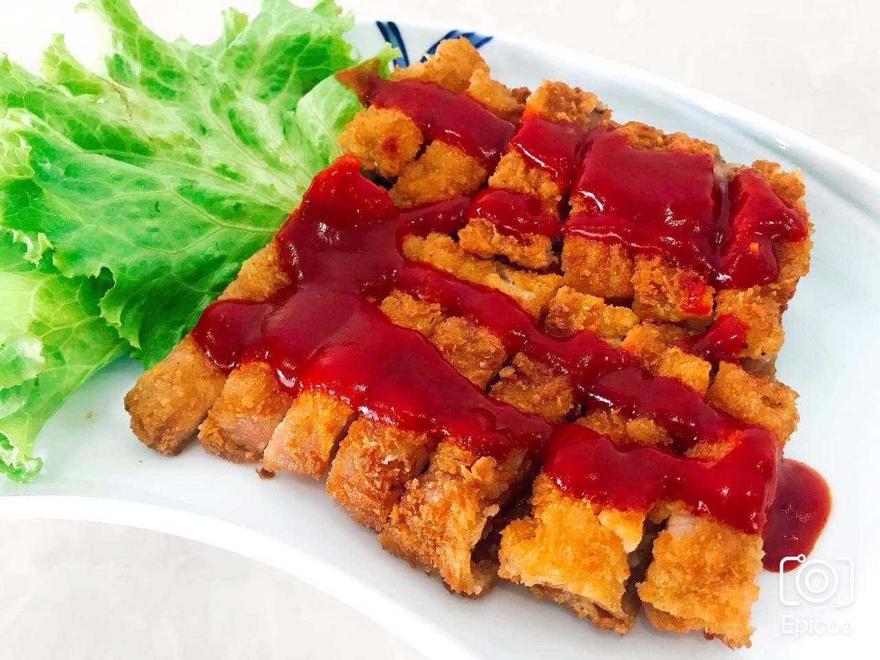 09.Korean style with fried shrimp