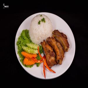 03.Fried Pork Ribs Rice