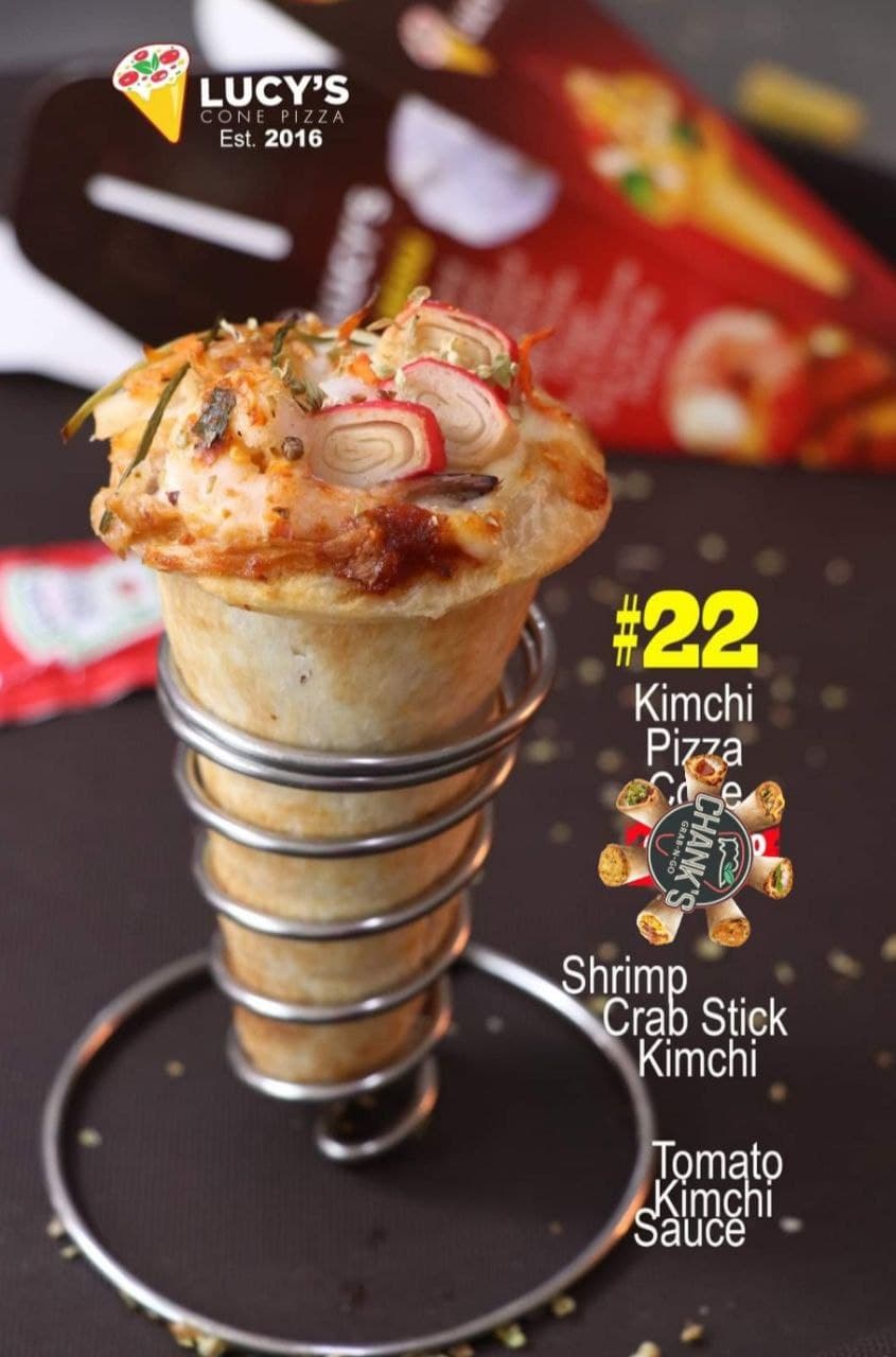 22.KimChi Pizza Cone