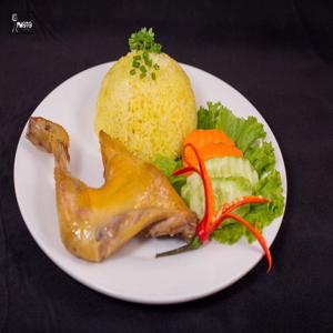 02.Boiled Chicken Thigh Rice