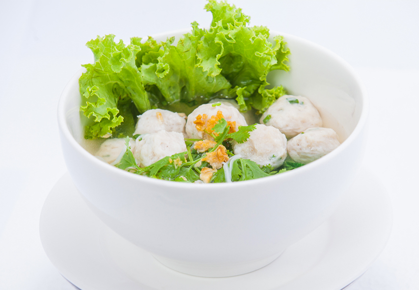 32.Rice Noodles Soup with Fish