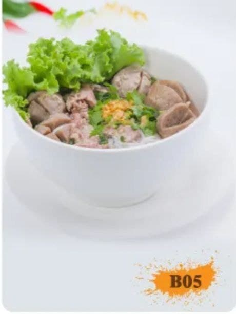 16.Rice Noodle Soup with Minced Pork