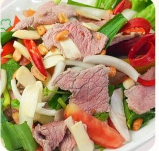 13.Thai Style Beef Salad