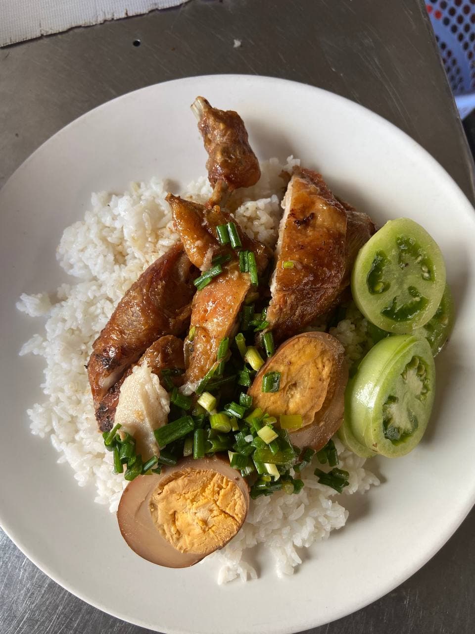 Chicken Thigh Rice with Egg