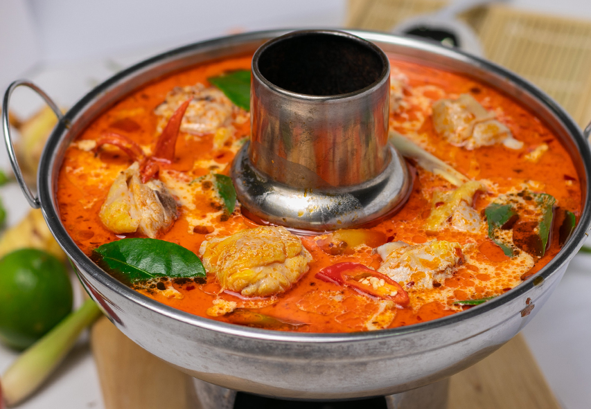 46.TomYum Soup with Chicken