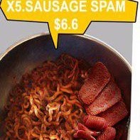 X5 Sausage Spam Spicy Noodle