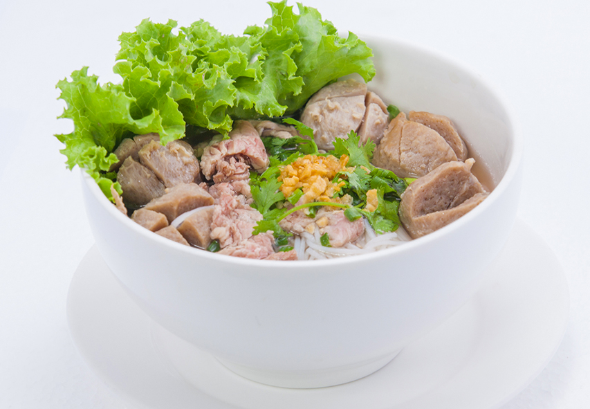 11.Rice Noodles Soup with Beef Balls