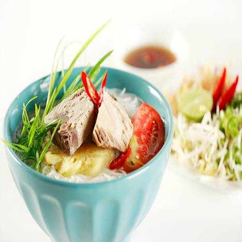 03.Rice vermicelli soup with fish