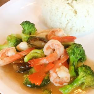 168.Shrimp Broccoli Rice