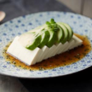 79.Hiyayakko Avocado Tofu