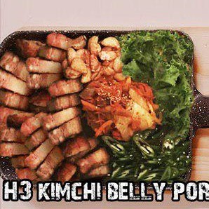H3 Kimchi Belly Pork