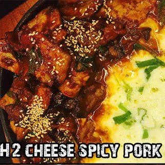 H2 Cheese Spicy Pork