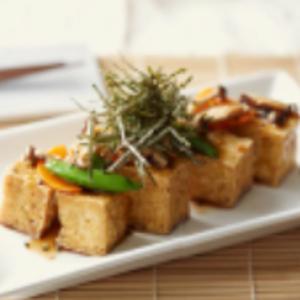 81.Fried Tofu Teriyakii