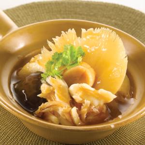 01.Braised Coral Shark Fin in Clay Pot