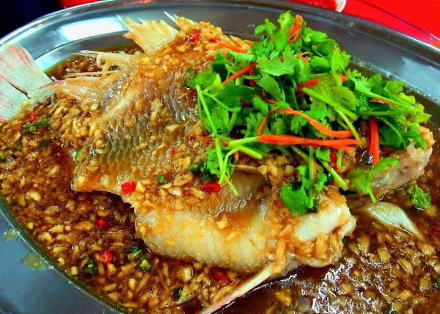 33.Fried Kes Fish with sweet and sour sauce