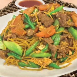 182.Fried Noodle with Beef