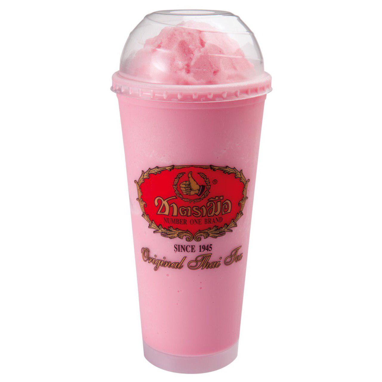 33.Pink Milk Smoothie