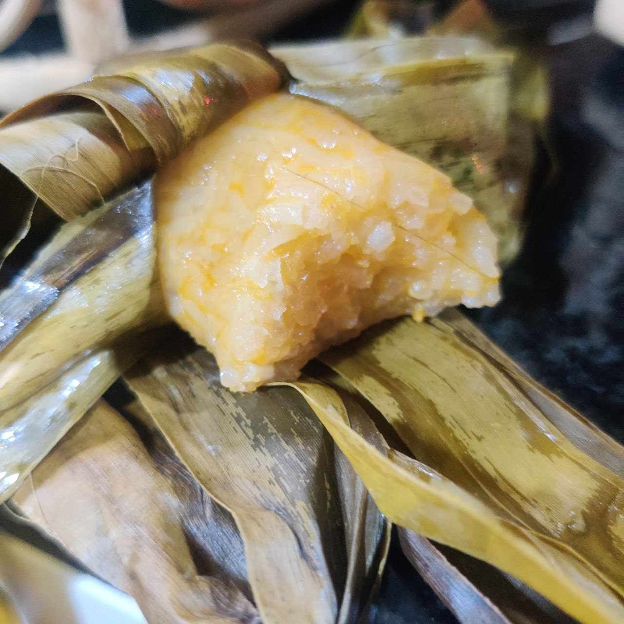 07. Sticky Rice with Ripe Sugar Palm Fruit (5Pcs)