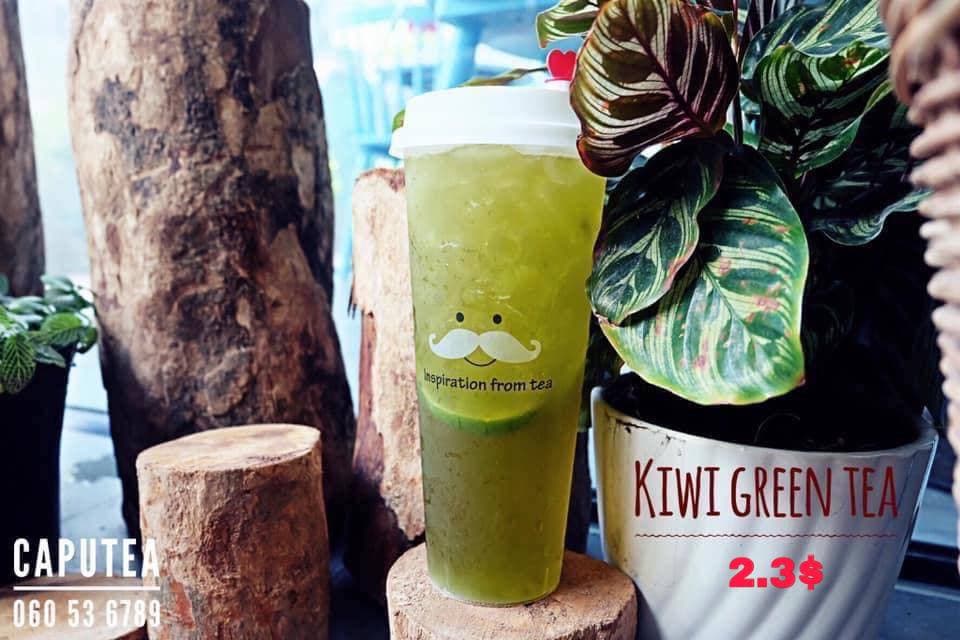 28.Kiwi Green Tea with Chia Seed