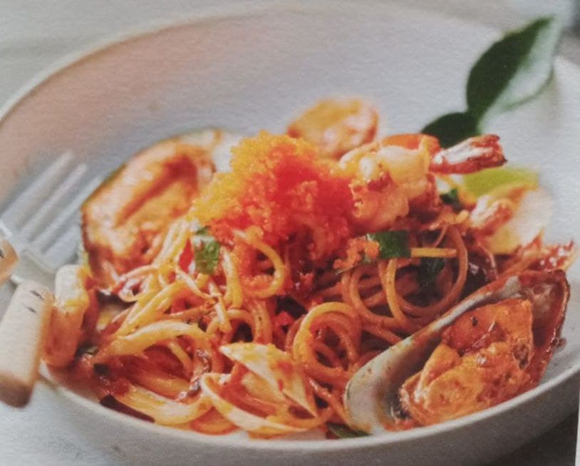 43.Spagehetti Tomyum Seafood