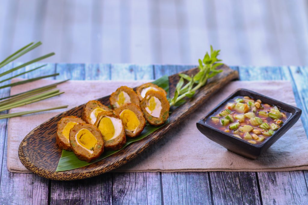 32.Deep Fried Fishball with Salted Fish