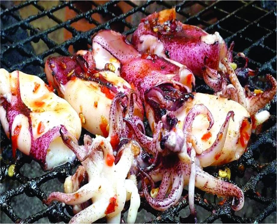 62.Grilled Squid