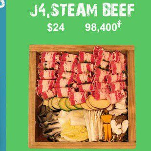 J4 Steam Beef