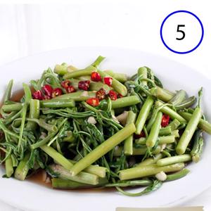 73.Cambodian Vegetable Fried & Oyster Sauce