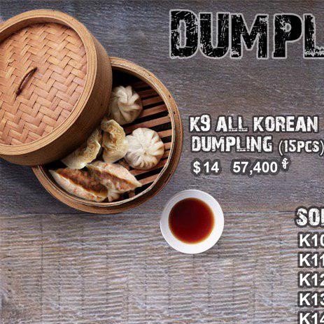 K9 All Korean Dumpling
