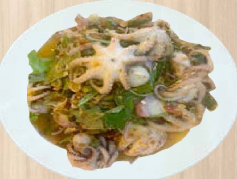 85.Spider Squid Salad