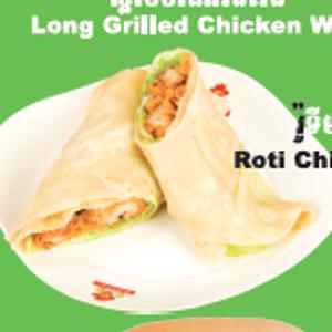 63.Snacks & Extra- Roti Chicken Wrap