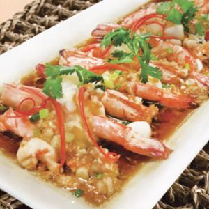 19.Seafood- Steamed Shrimp Garlic
