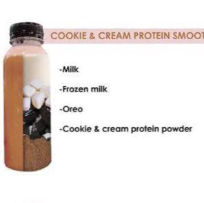 44.Cookie Cream Protein Smoothie