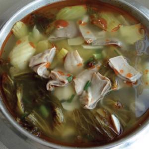 135.Pork Stomach Vegetable Soup