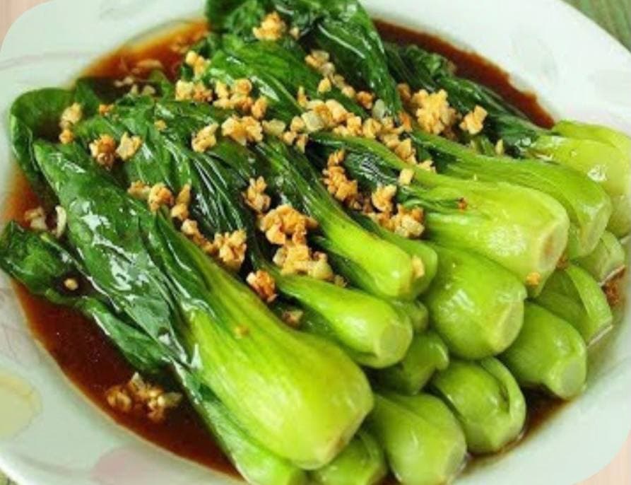 112.Stir Fry Baby Bok Choy with Oyster Sauce