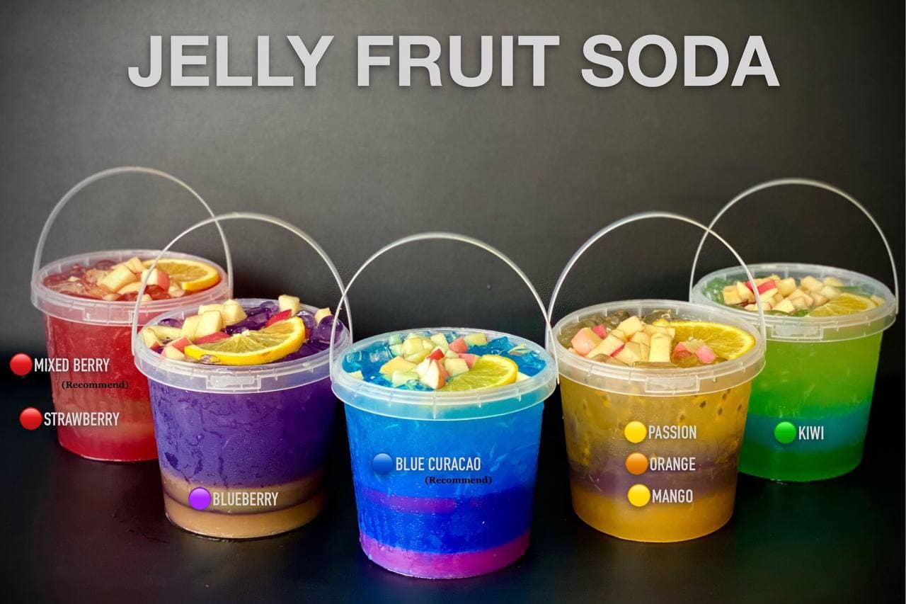 30.Jelly Fruit Soda