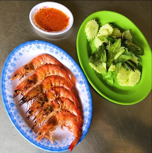 01.Grilled shrimp