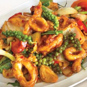 39.Seafood- Fried Squid Pepper Sauce