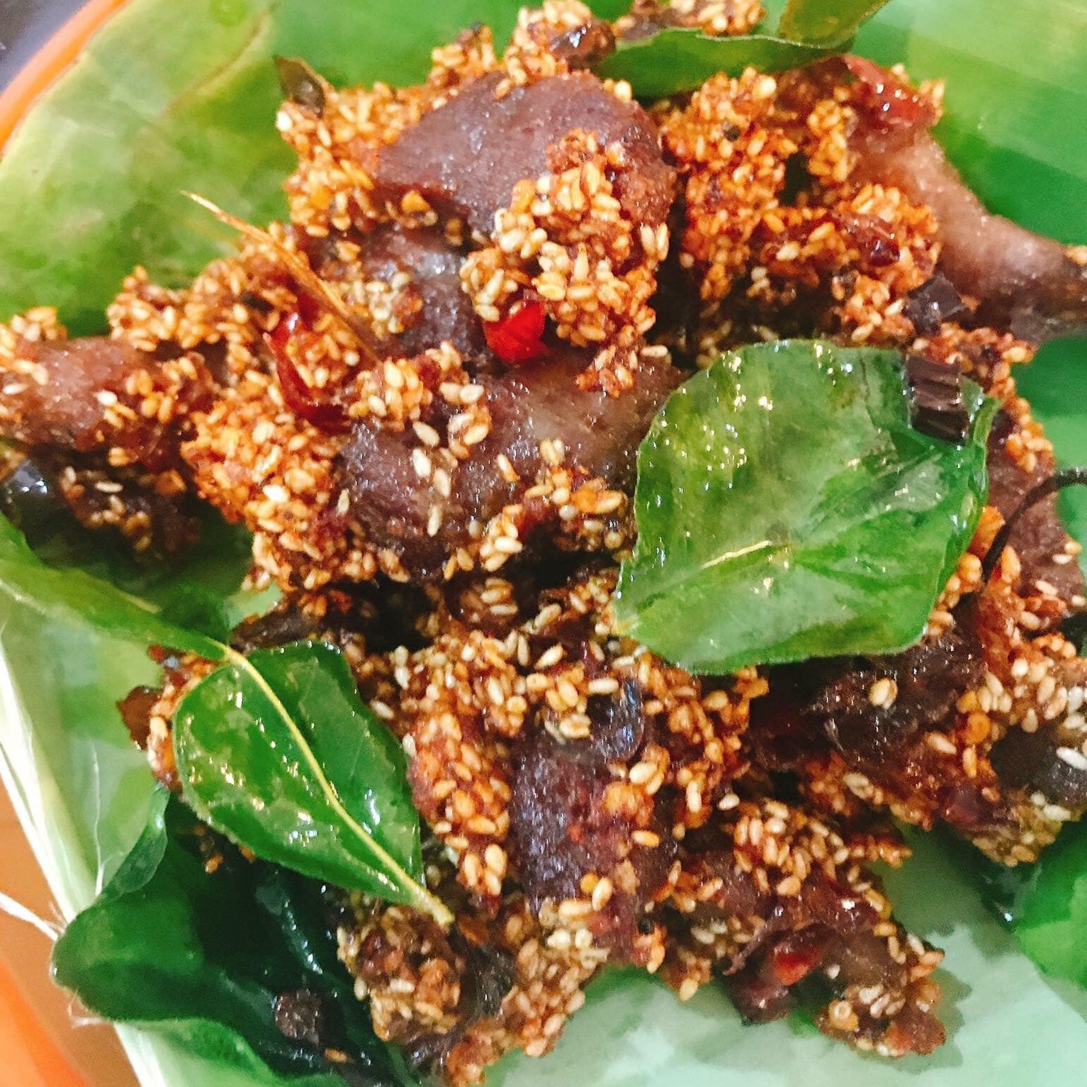 11.Deep Fried Beef with Sesame